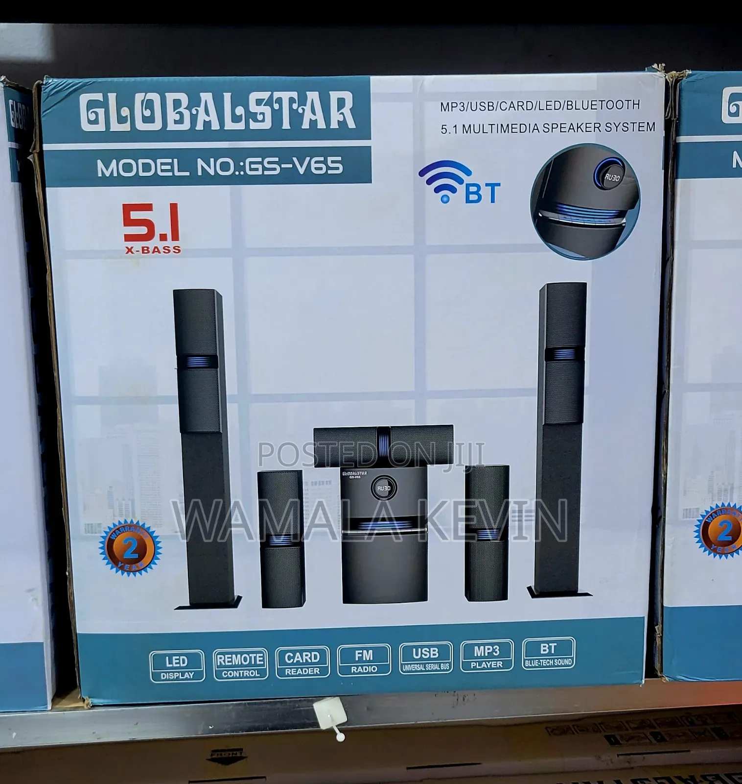 X_bass Multimedia Speaker System
