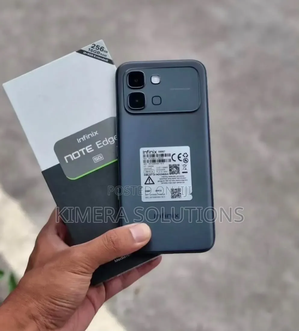 New Infinix Note Edge 256 GB Black