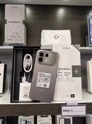 New Infinix Note 60 Pro 256 GB Gray