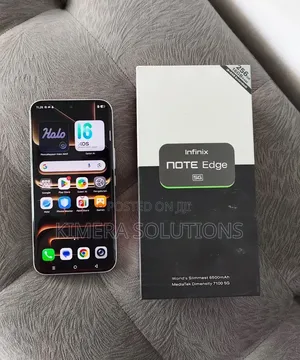 New Infinix Note Edge 256 GB Silver