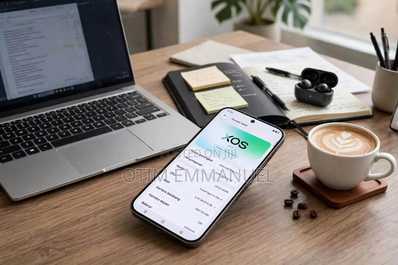 New Infinix Note 60 Pro 256 GB Gray