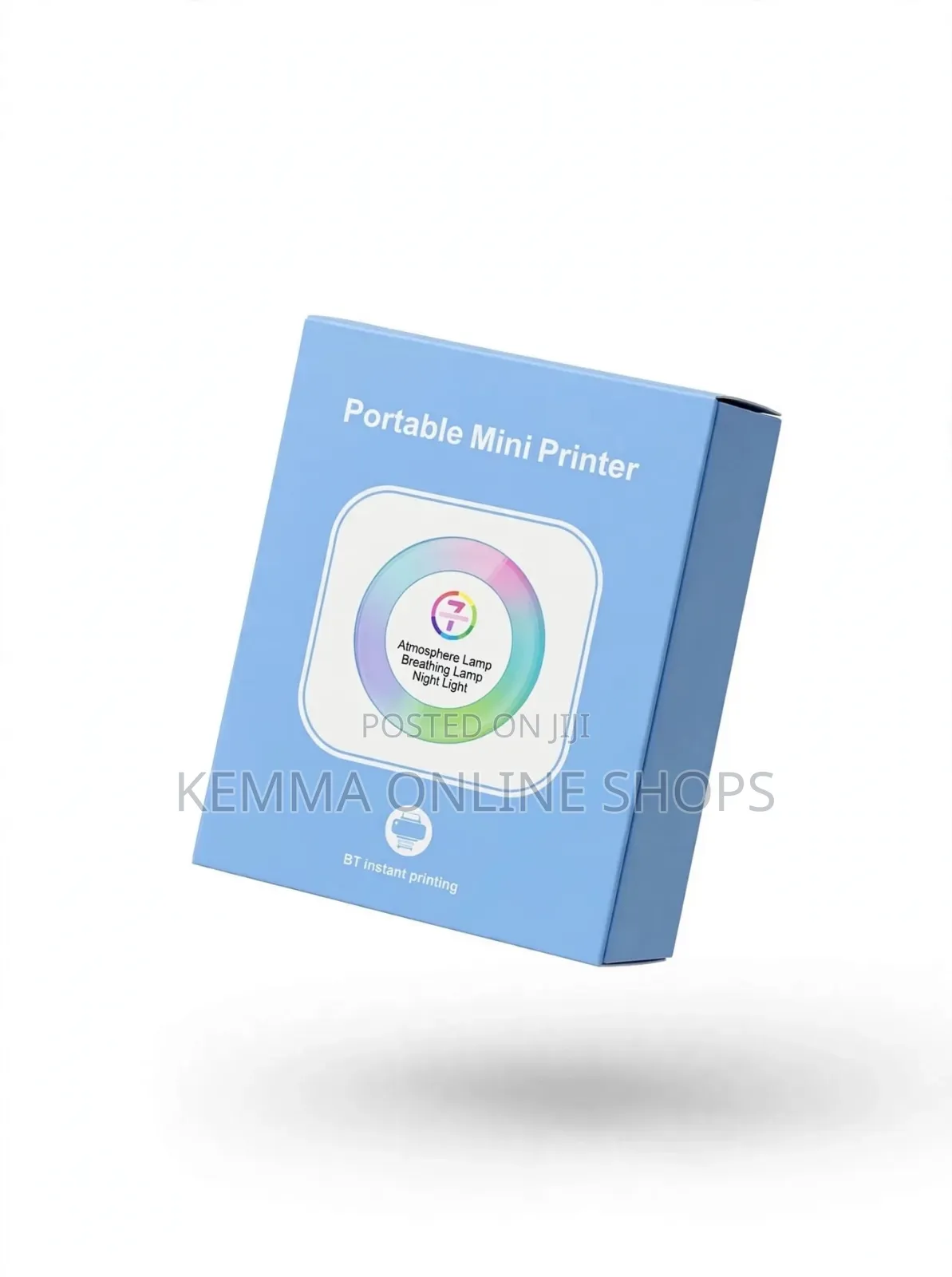 New Portable Mini Bluetooth Thermal Printer With LED Light
