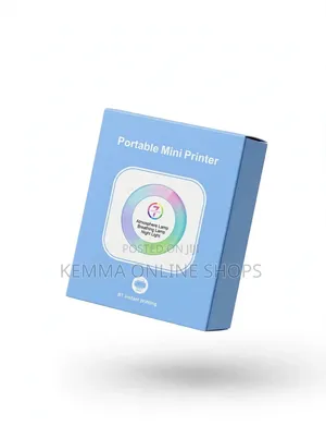 New Portable Mini Bluetooth Thermal Printer With LED Light