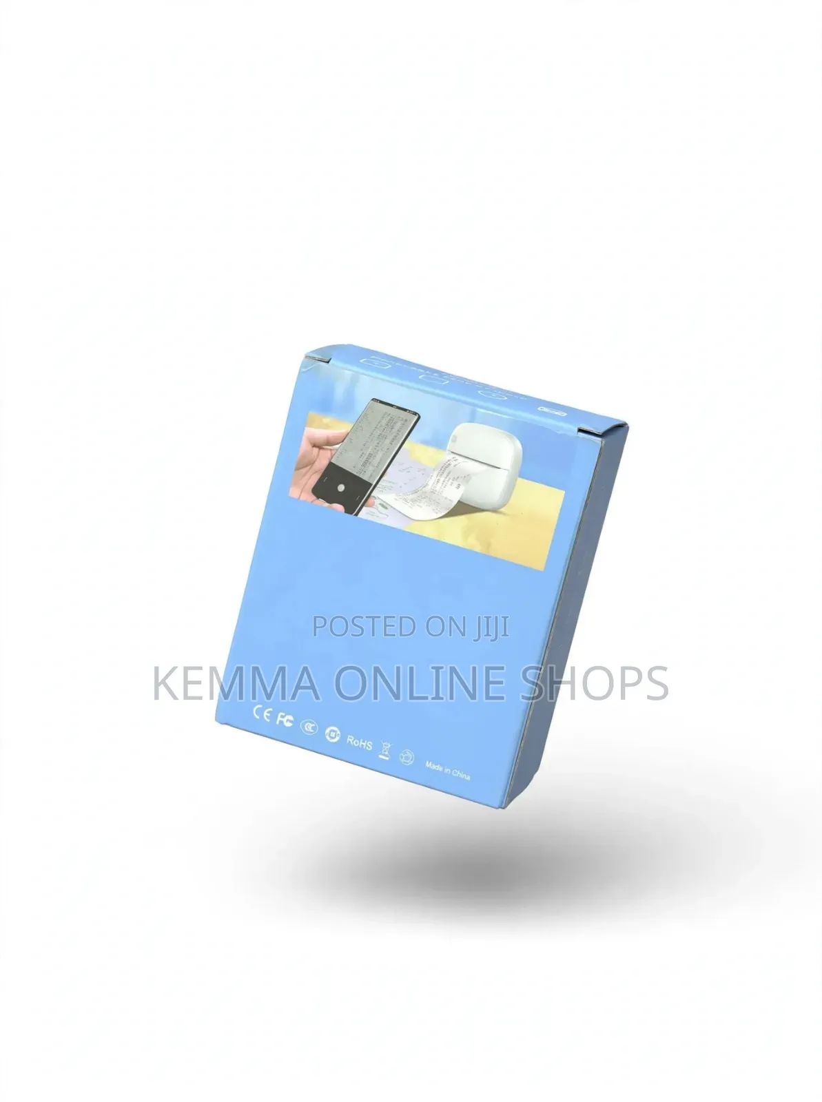 New Portable Mini Bluetooth Thermal Printer With LED Light