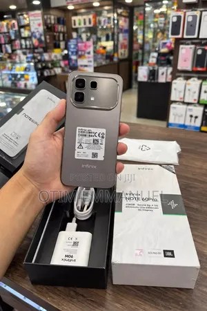 New Infinix Note 60 Pro 256 GB Gray