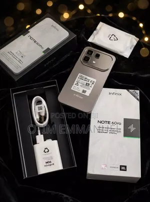 New Infinix Note 60 Pro 256 GB Gray