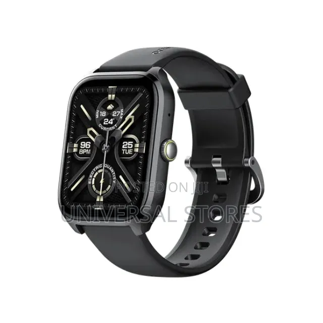 Oraimo Watch 5 Lite Smart Watch 2.o1"HDIP68
Wireless HD Calling-Black