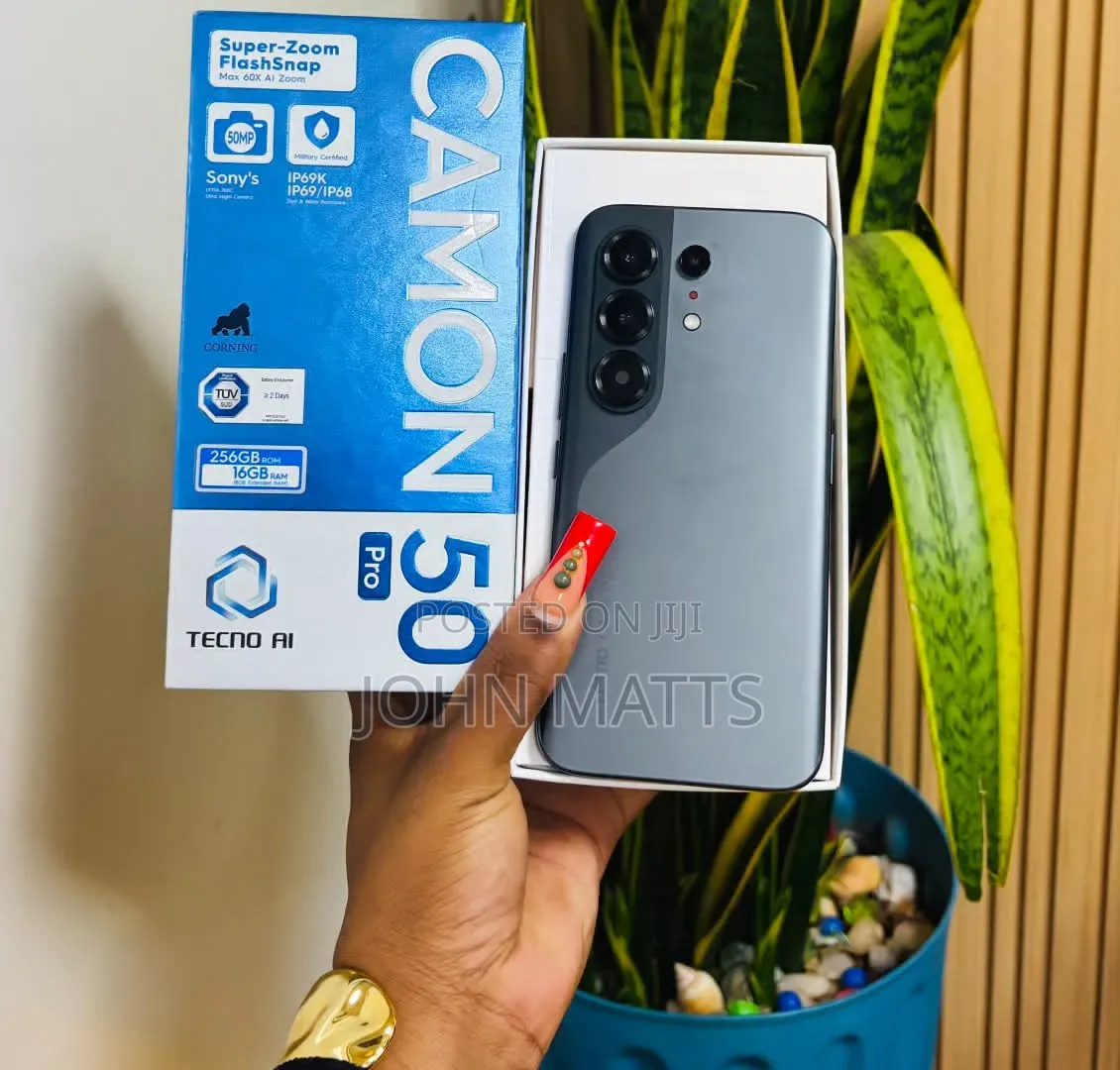 Tecno Camon 50 Pro 256 GB Black