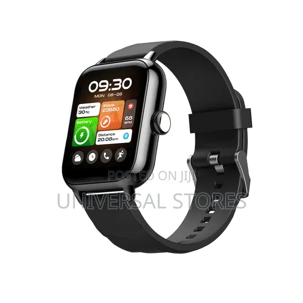 Oraimo Watch 5 Lite Smart Watch 2.o1"HDIP68
Wireless HD Calling-Black