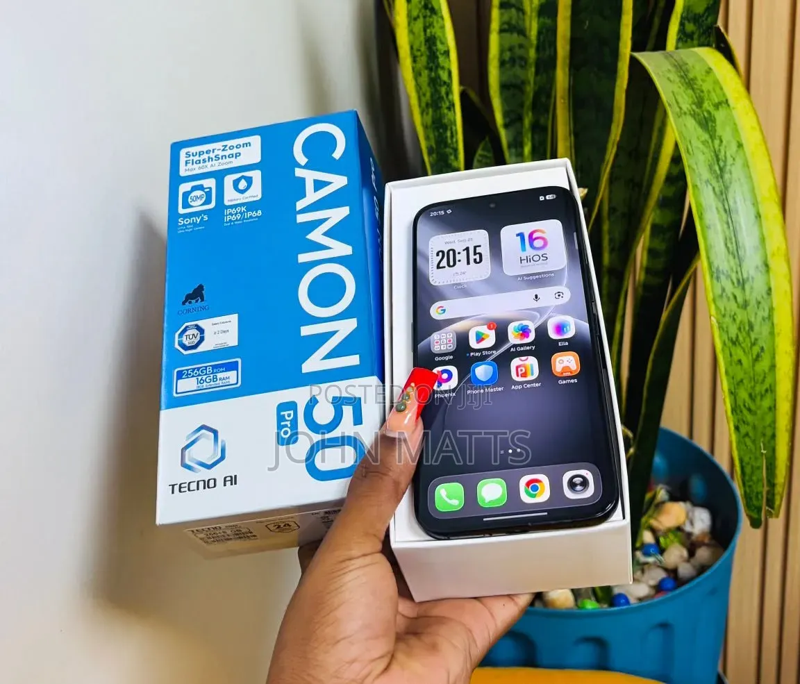 Tecno Camon 50 Pro 256 GB Black