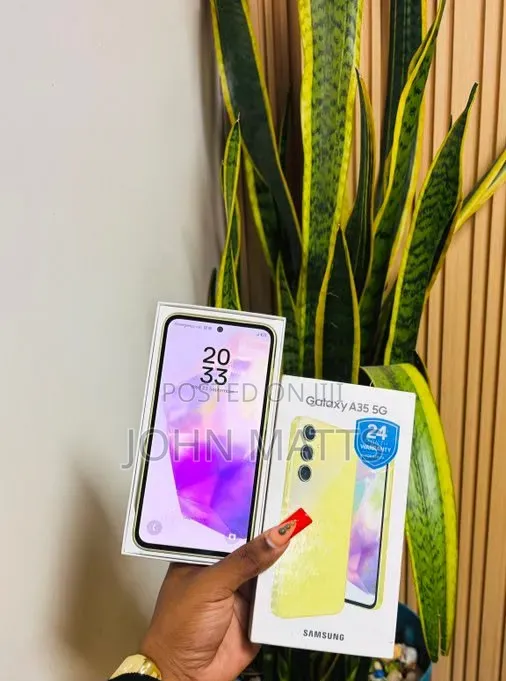 New Samsung Galaxy A35 256 GB Orange