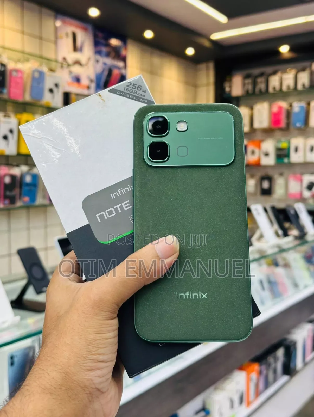 New Infinix Note Edge 256 GB Green