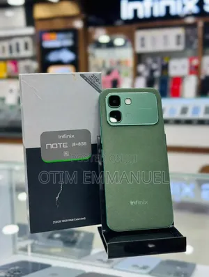 New Infinix Note Edge 256 GB Green