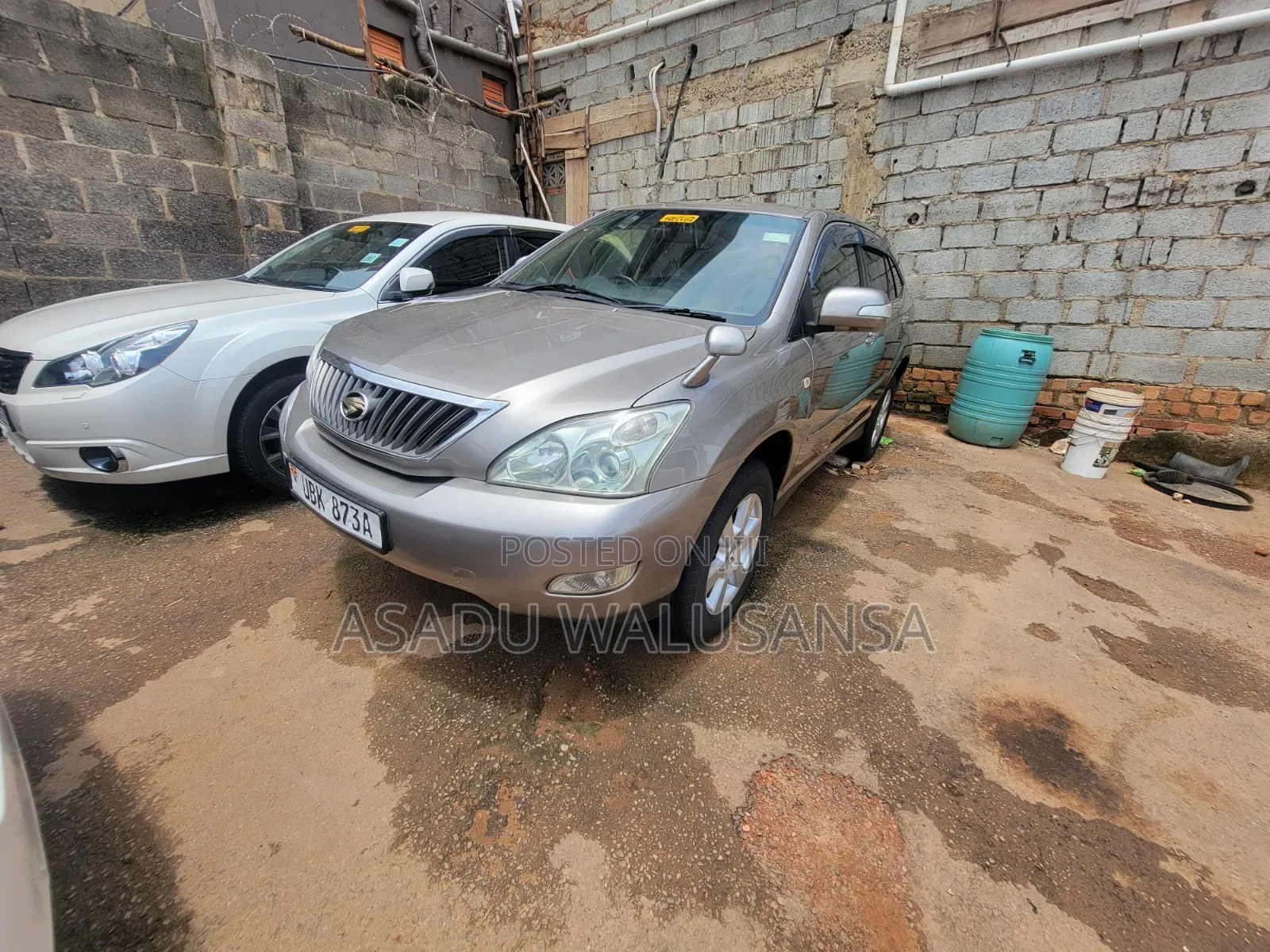 Toyota Harrier 2009 Gray