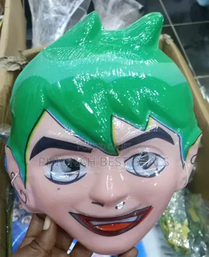 Kids Plastic Face Masks