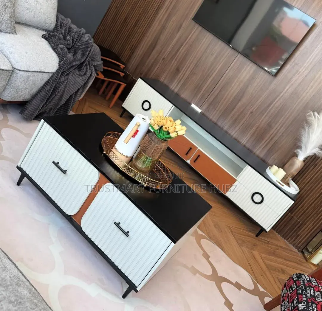 TV Stand and Centre Table Full Set