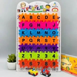 Kids Educational Alphabet & Number Puzzle