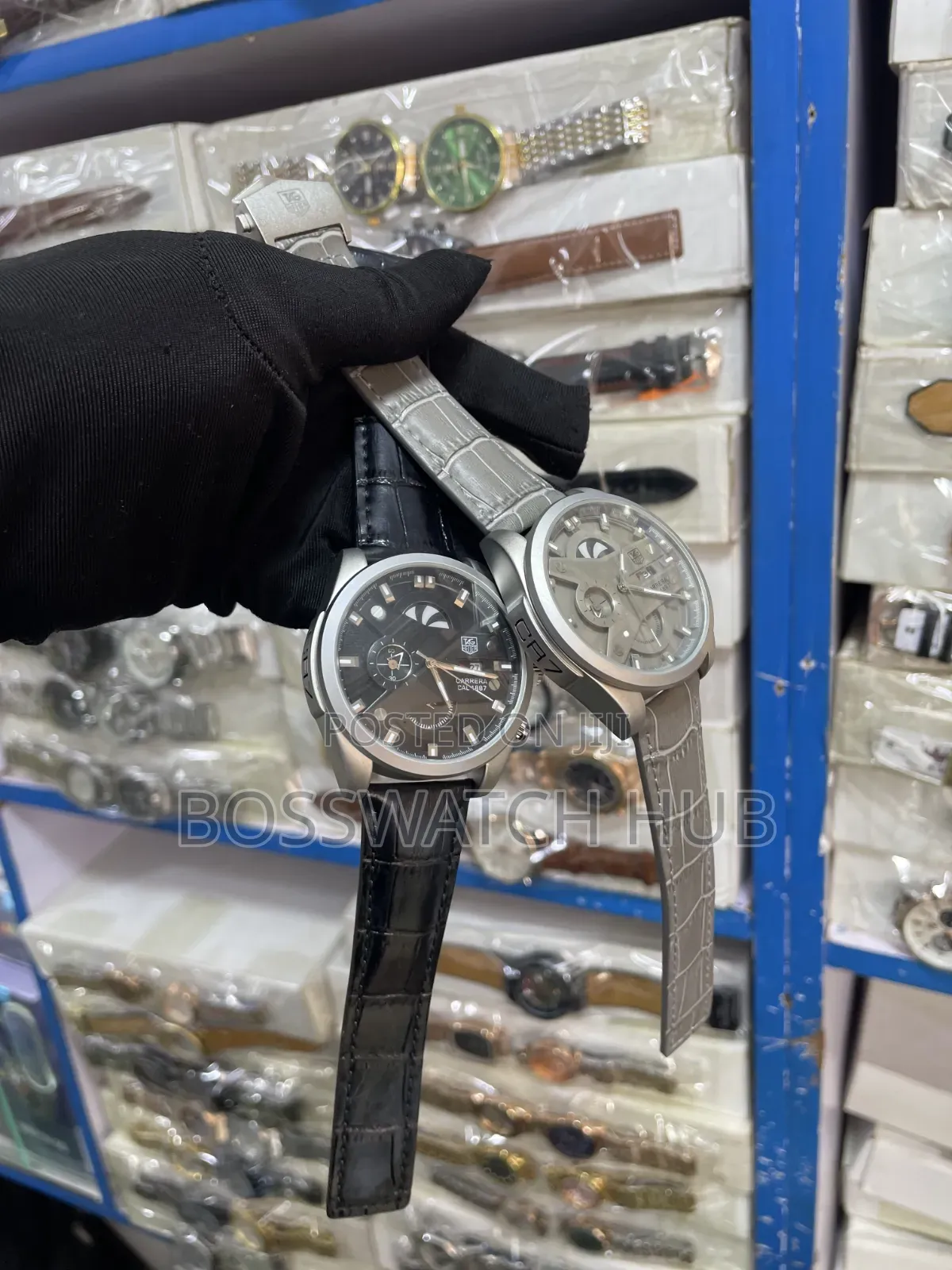 CR7 Grand Carrera Leather Strap
