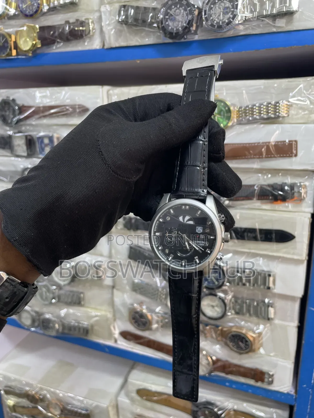 CR7 Grand Carrera Leather Strap