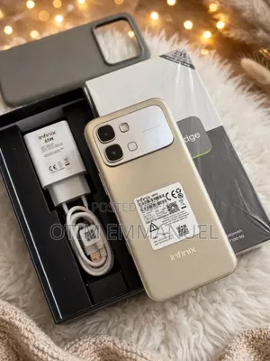 New Infinix Note Edge 256 GB Gold