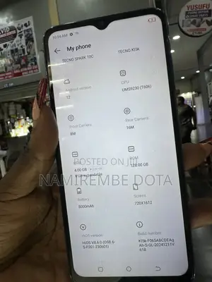 Tecno Spark 10C 128 GB Blue