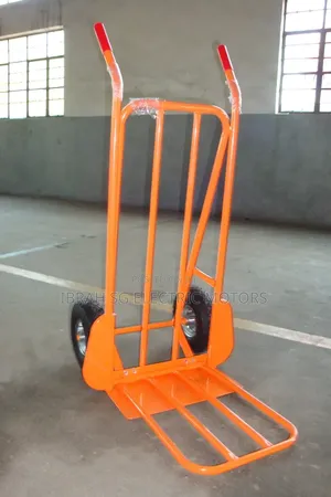 Hand Push Trolley (Metalic)