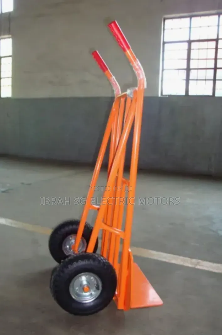 Hand Push Trolley (Metalic)
