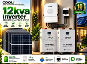 30kwh 48v Cooli Massive Clean Energy Hybrid/Lithium Solar System Ki