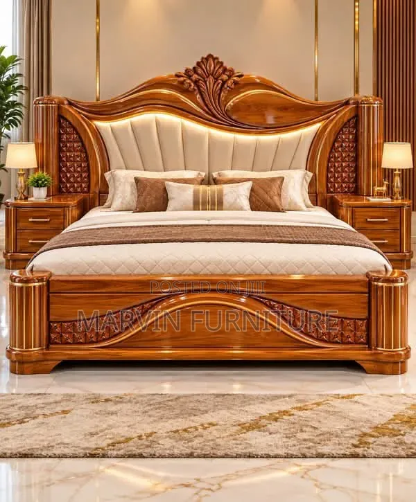 5by6 Modern Wooden Bed and 6by6