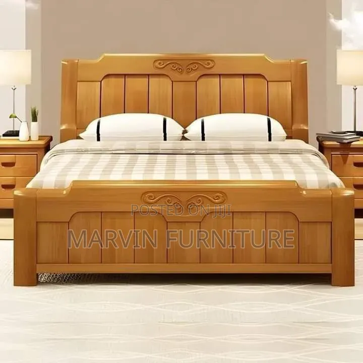 5by6 Modern Wooden Bed and 6by6