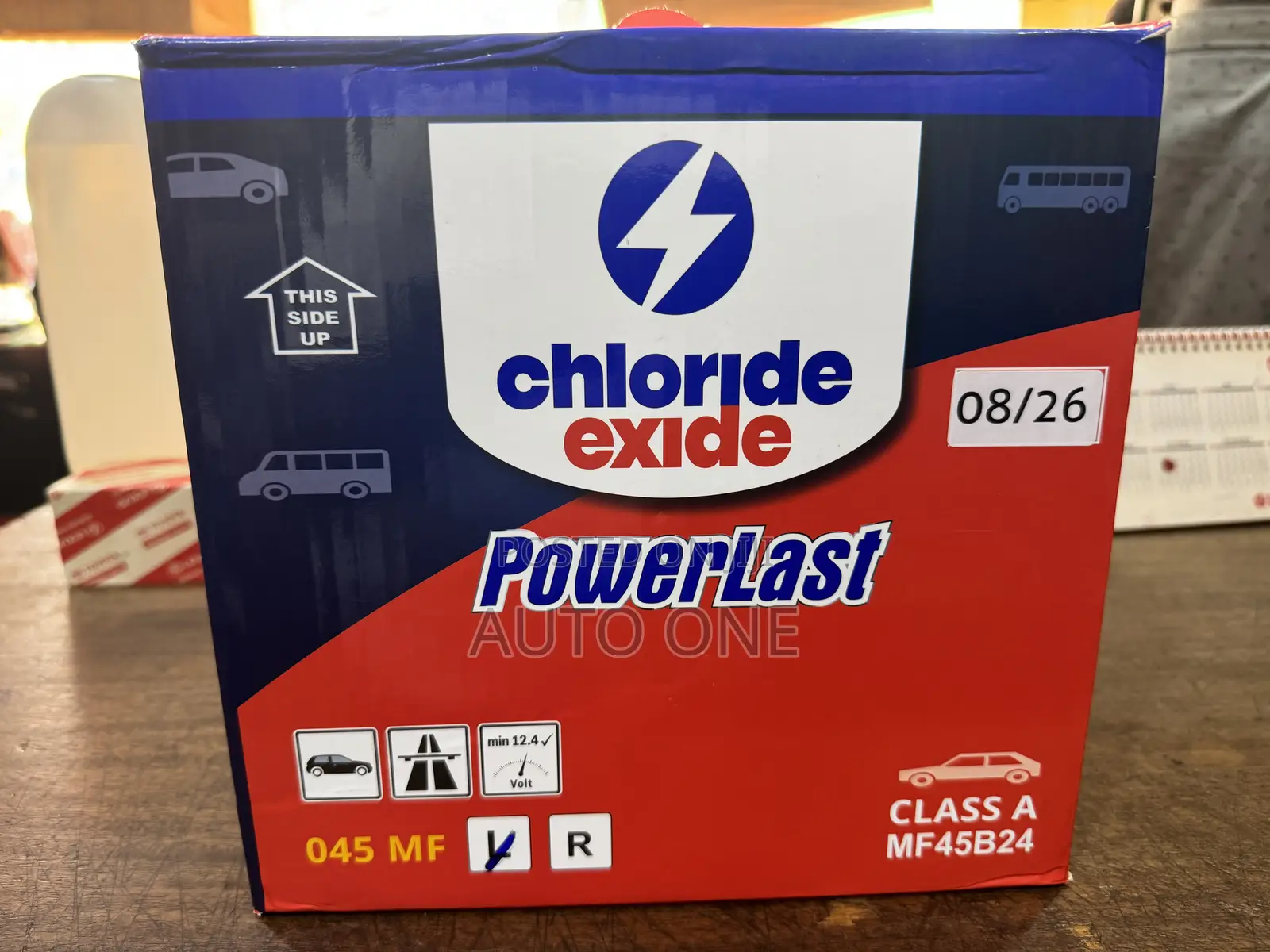 NS60-45ah Powerlast Chloride Exide