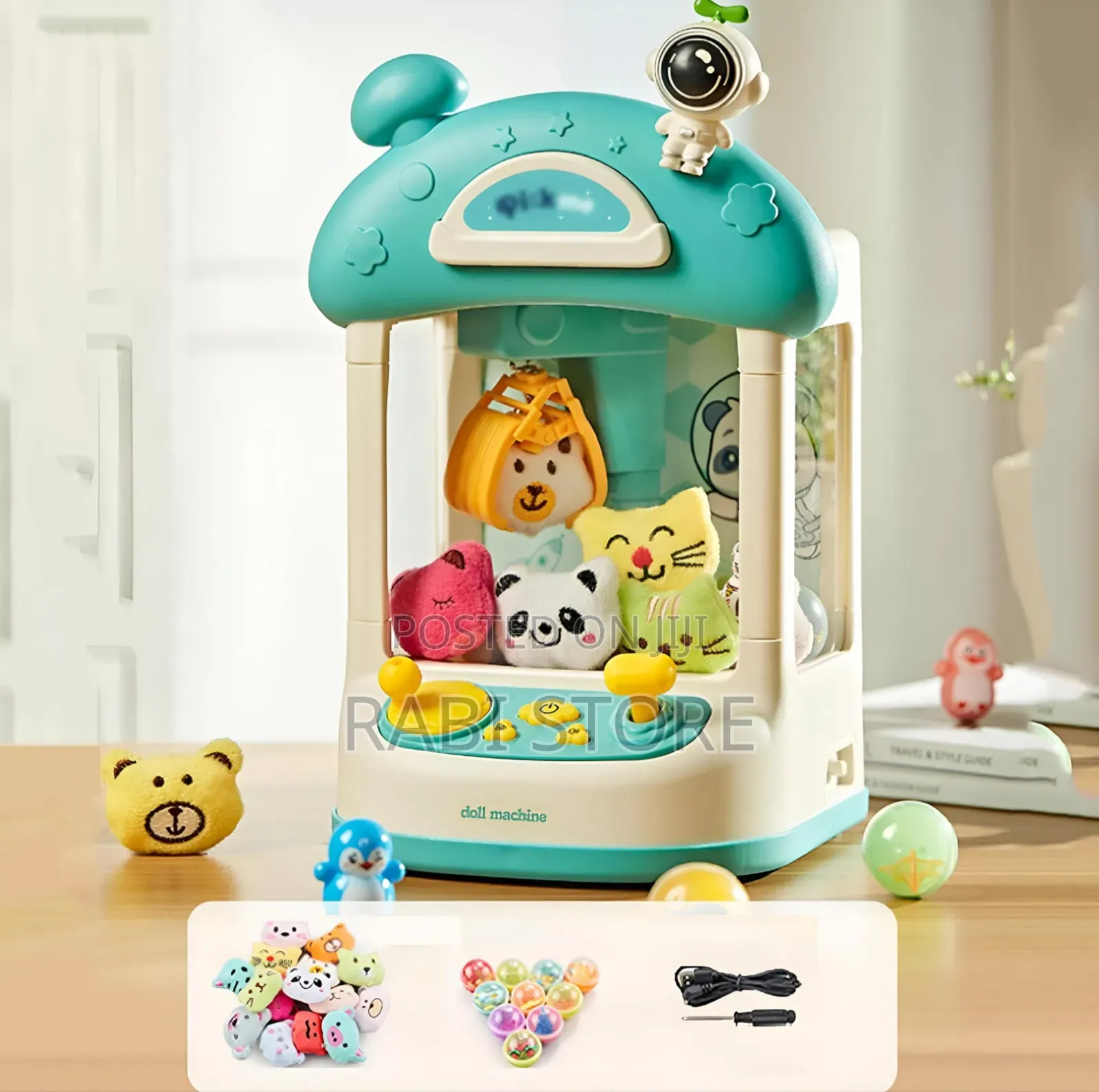 Mini Arcade Doll Claw Machine