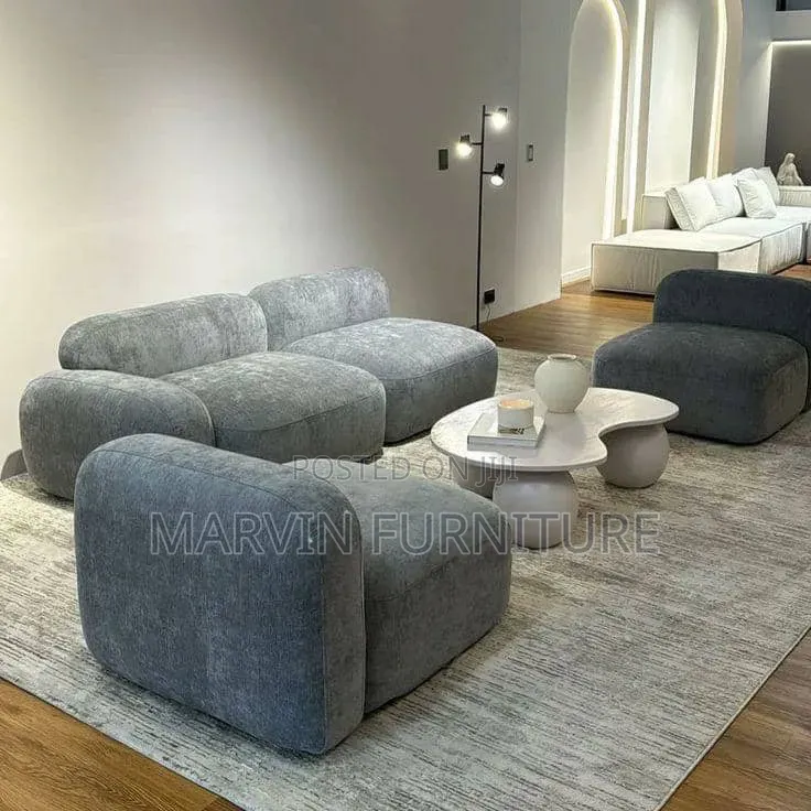 L Shaped Sofa Set Marble Sofa