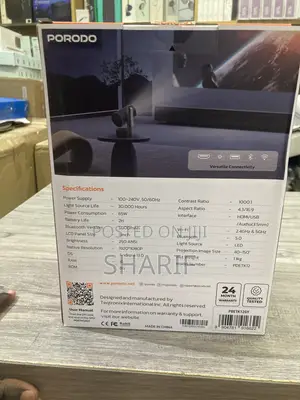 Porodo Recharged Projector