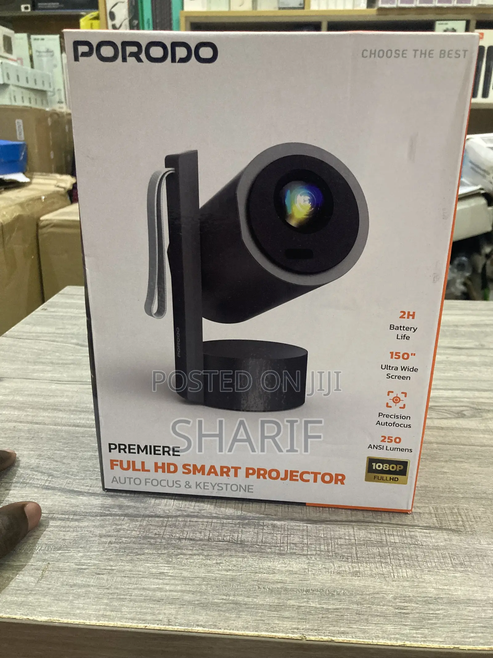 Porodo Recharged Projector
