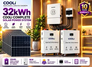 32kwh 48v Cooli Massive Clean Energy Solar System Kit