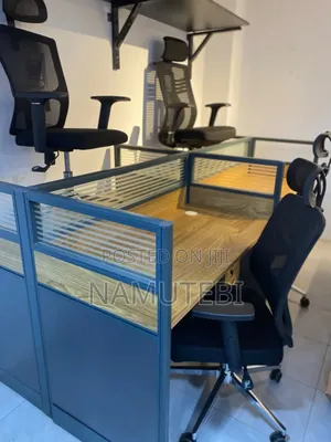 4-Way Office Workstation Desk