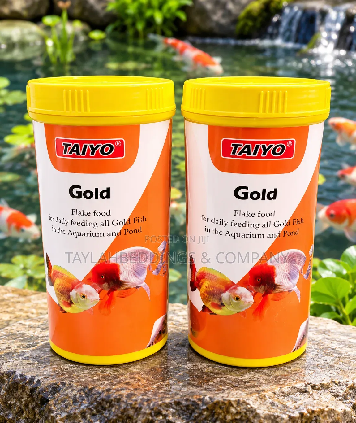 TAIYO Gold Fish Flake Food – Aquarium and Pond Fish Feed