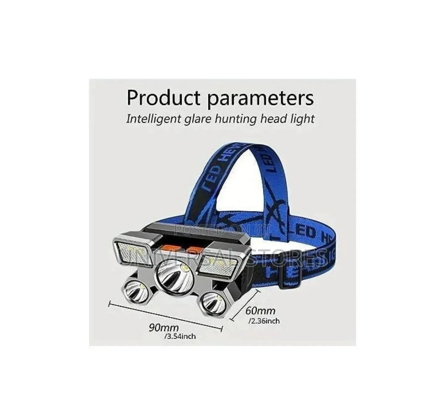 Head Mounted Outdoor Light Torch