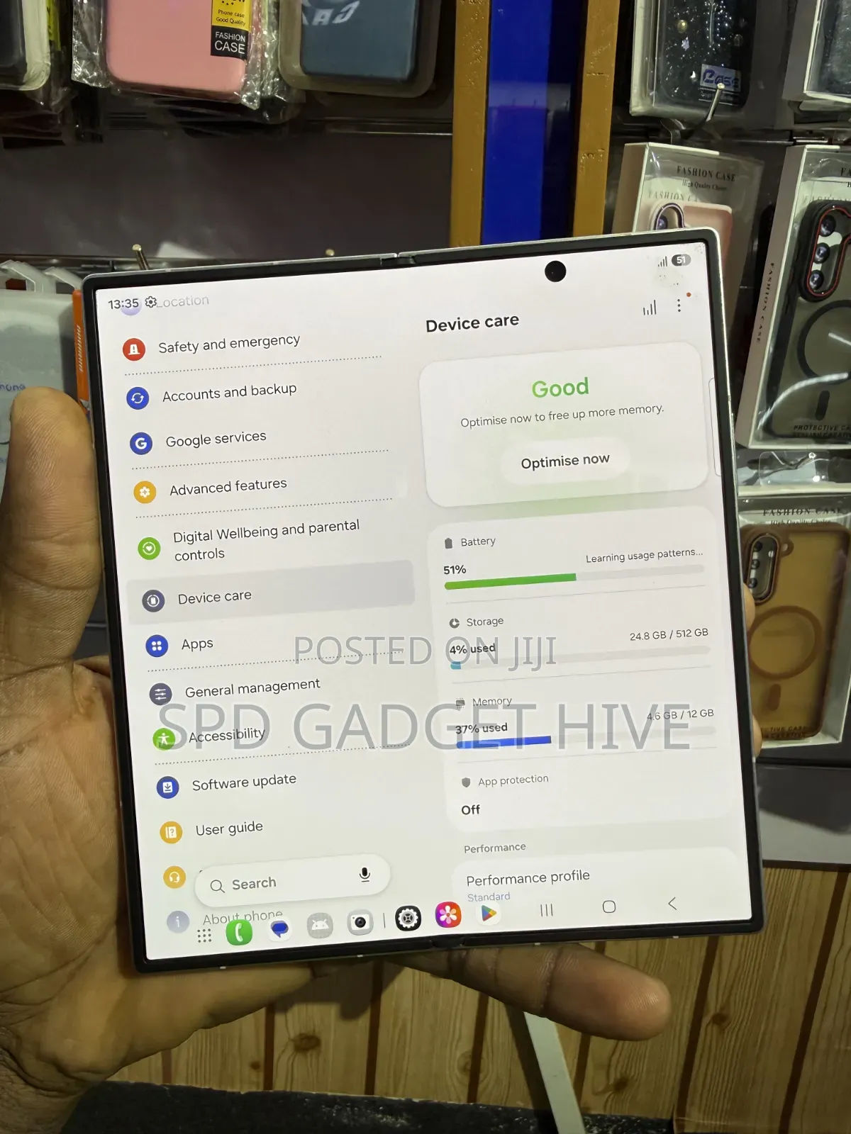 Samsung Galaxy Z Fold7 512 GB Gold