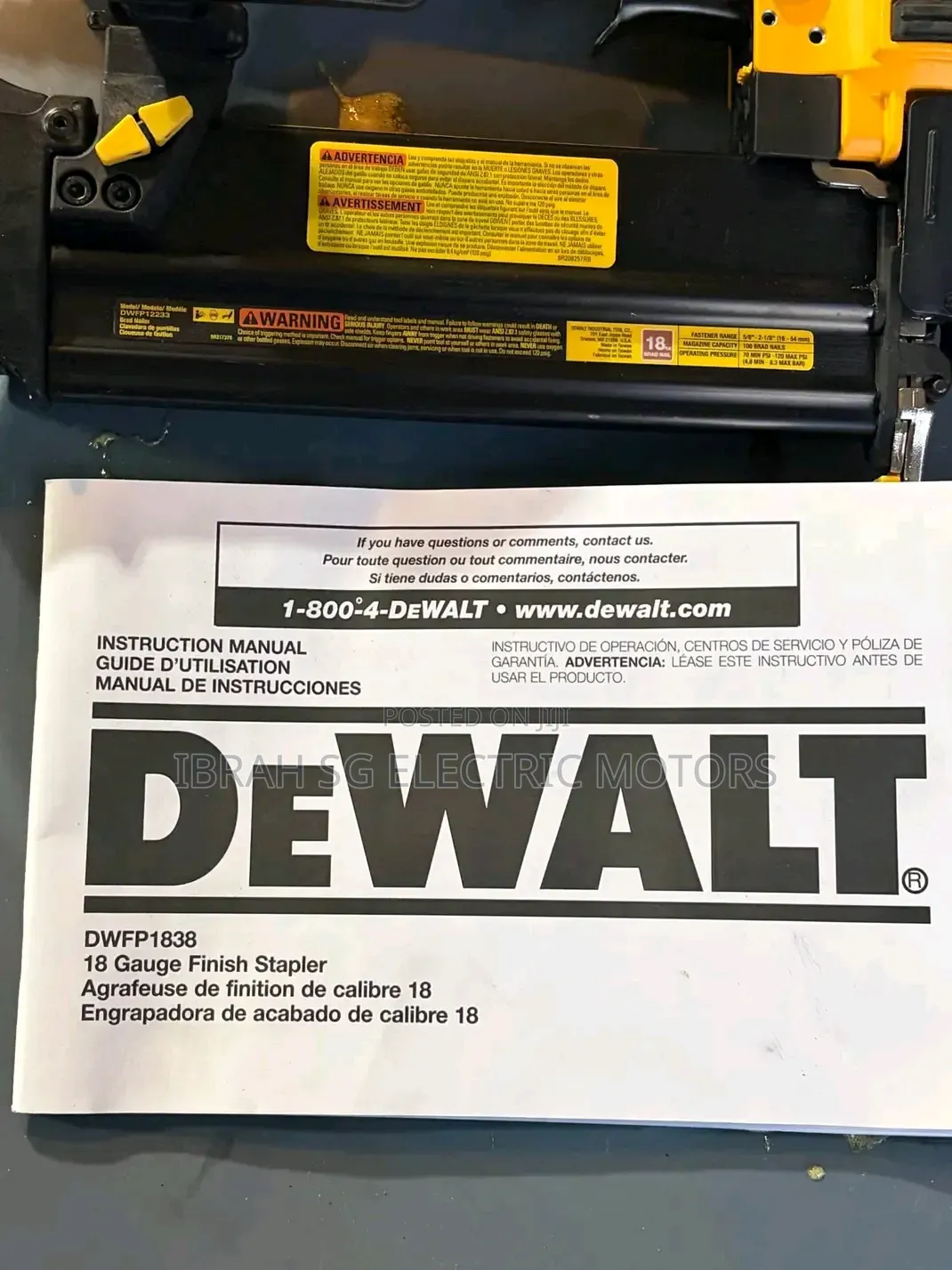 Original Electric Staple and Nail Gun