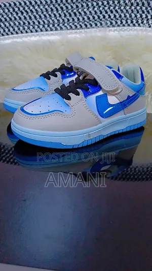 Blue Nike Boys Sneaker