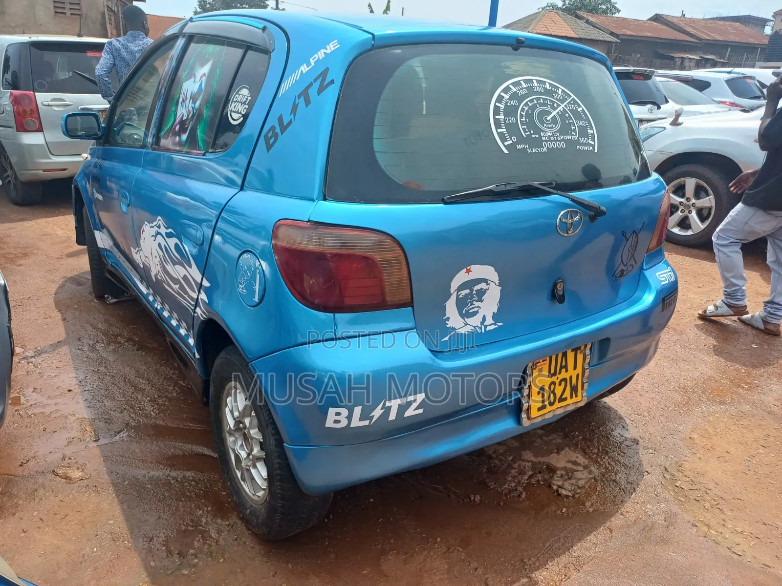 Toyota Vitz 1999 Blue