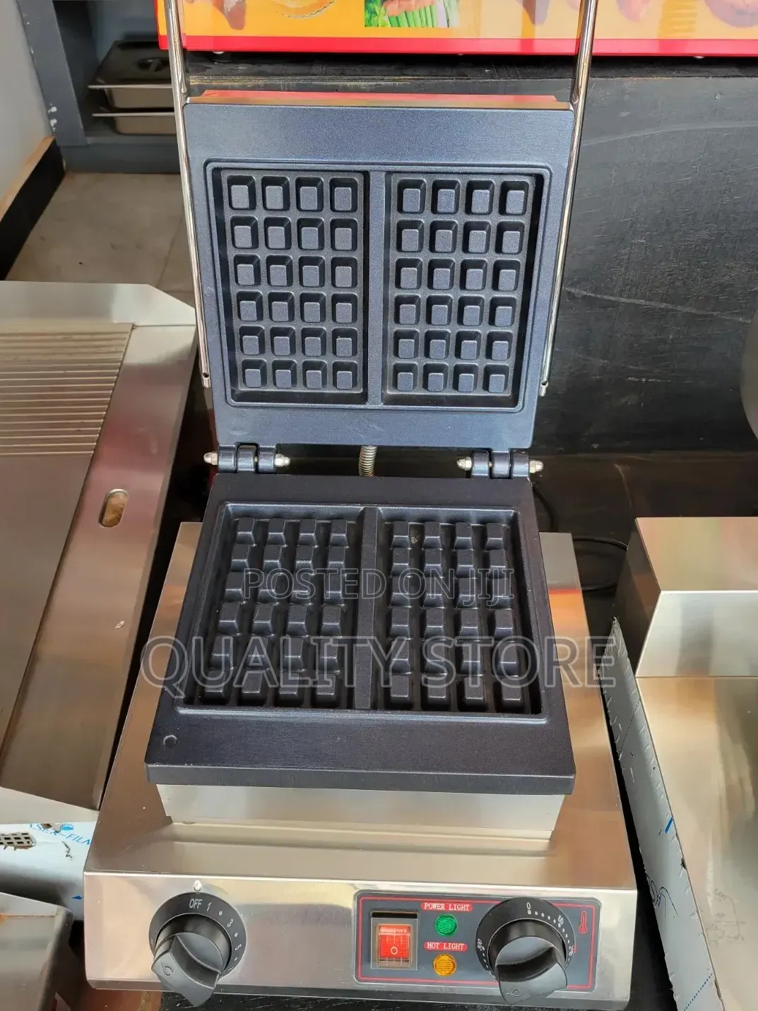 Heavy-Duty Waffle Maker