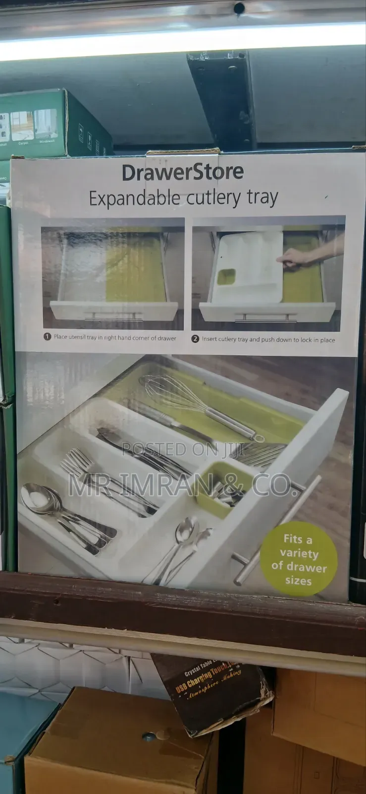 Drawerstore Expanding Cutlery Organiser