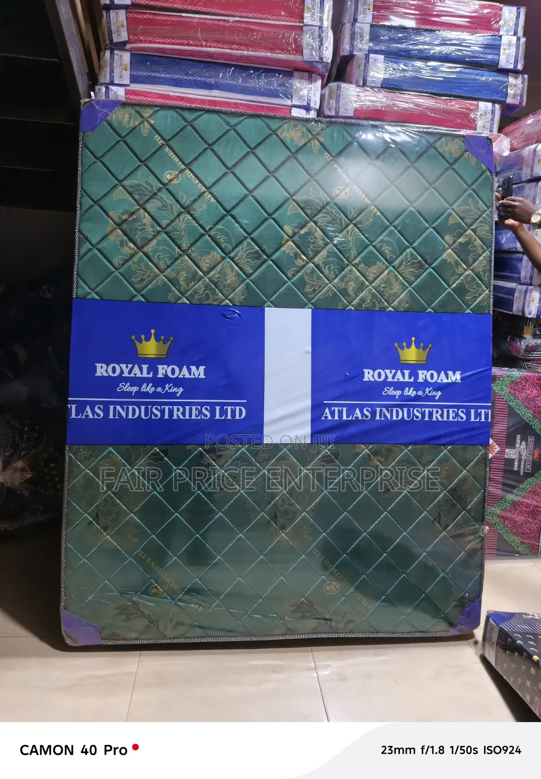 4*6*8 Inches / Mattress Royal Foam High Density Smart