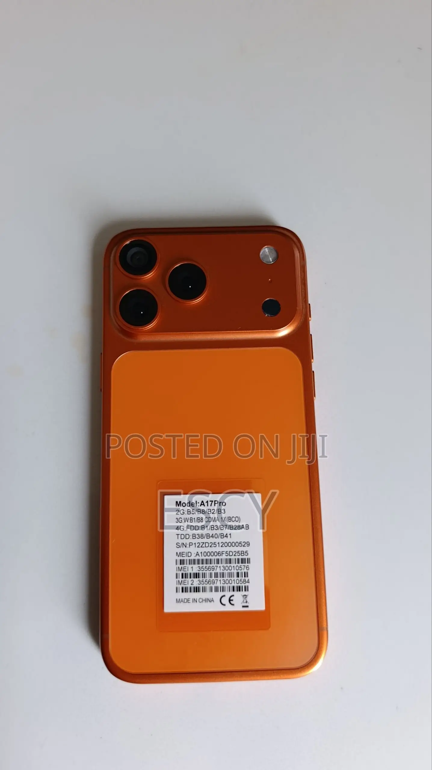 New AirTab Mini 17 256 GB Orange