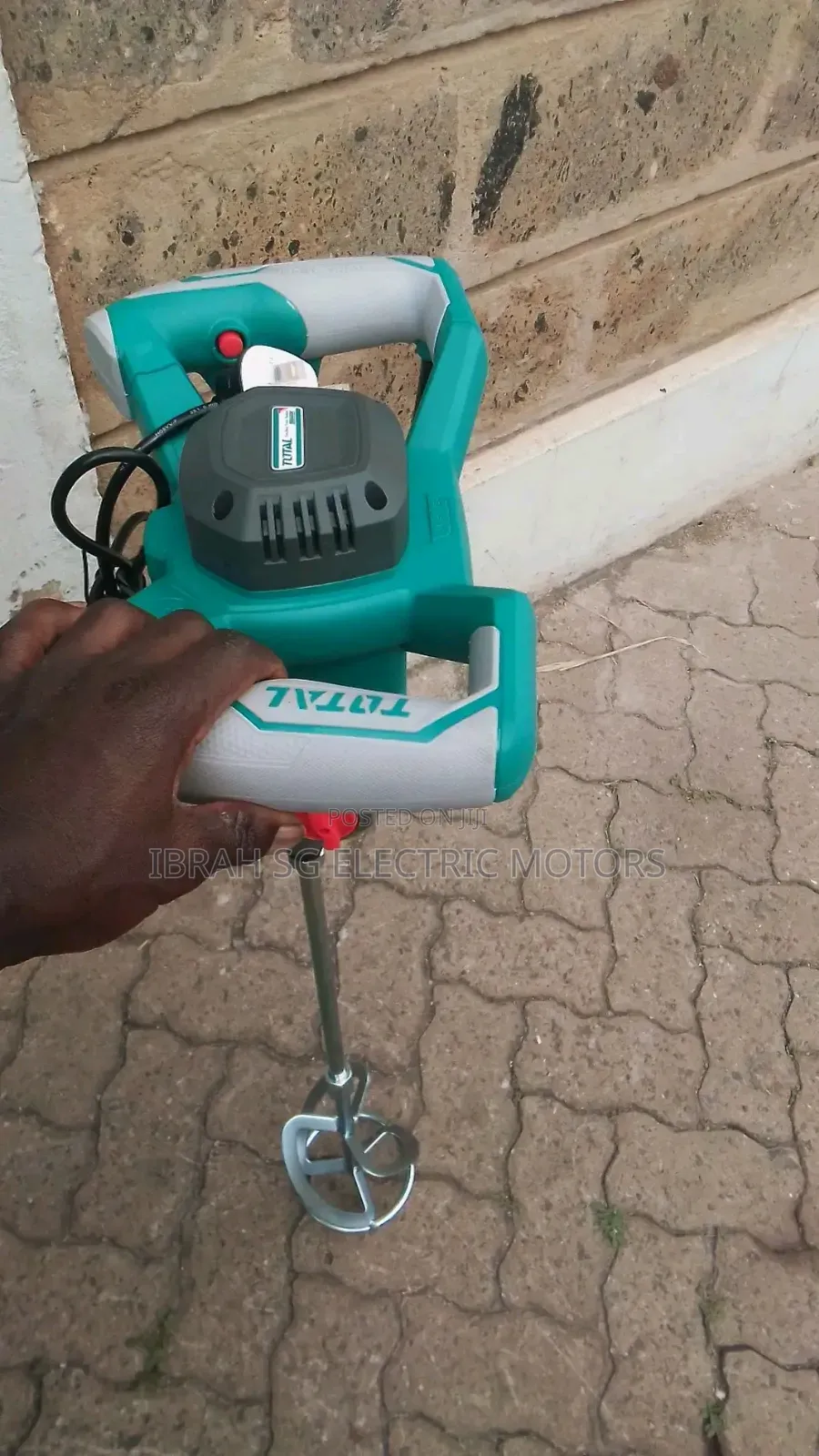 Total Electric Handheld Paint Mixer