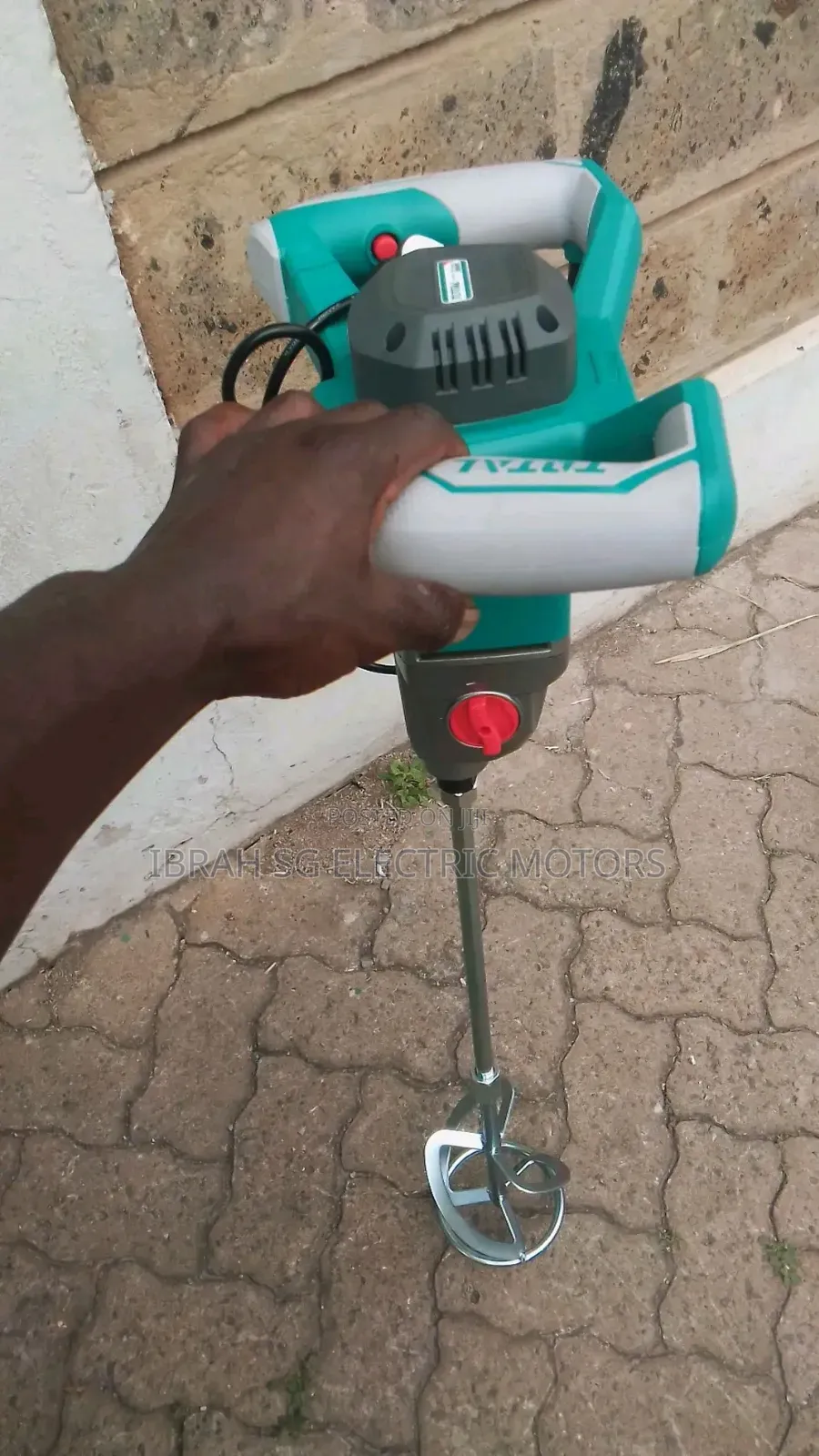 Total Electric Handheld Paint Mixer