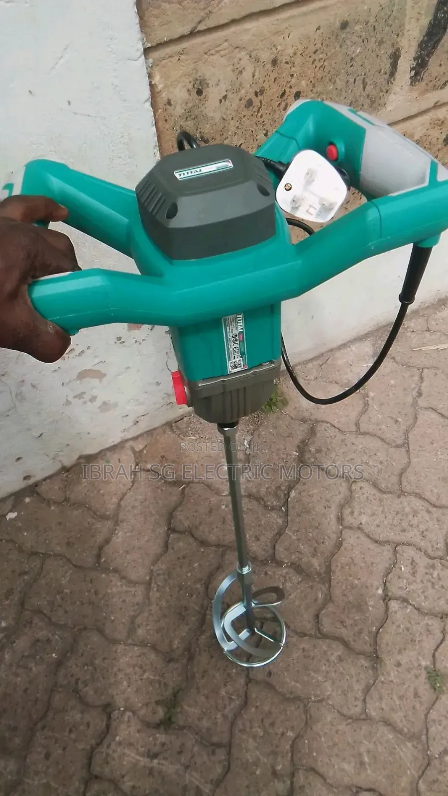 Total Electric Handheld Paint Mixer